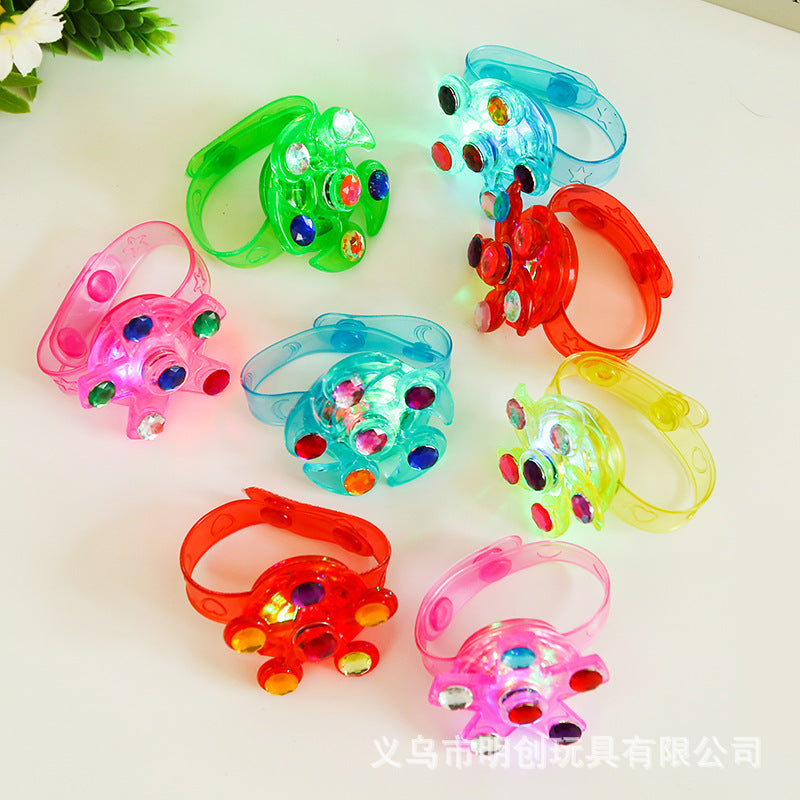 Children's spinning top watch toy