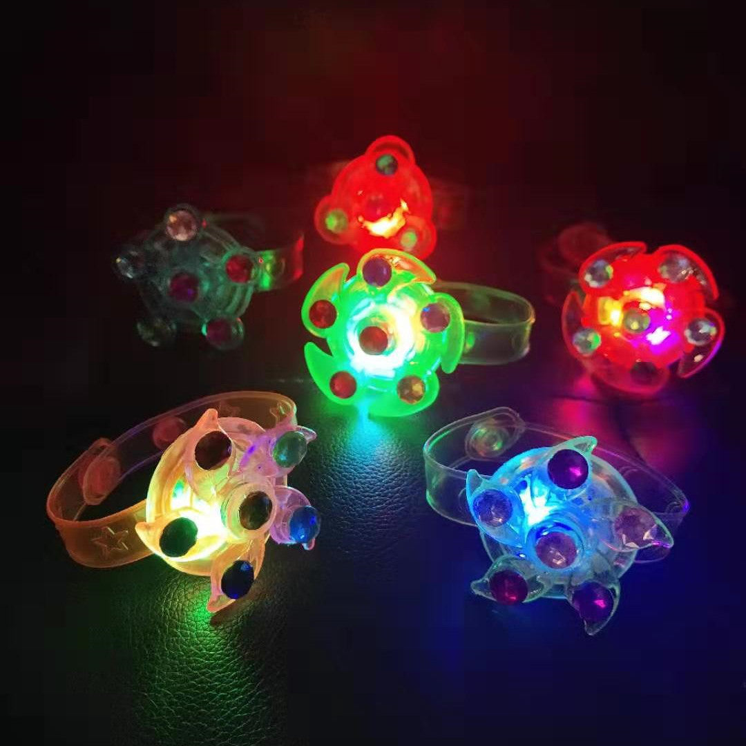 Children's spinning top watch toy