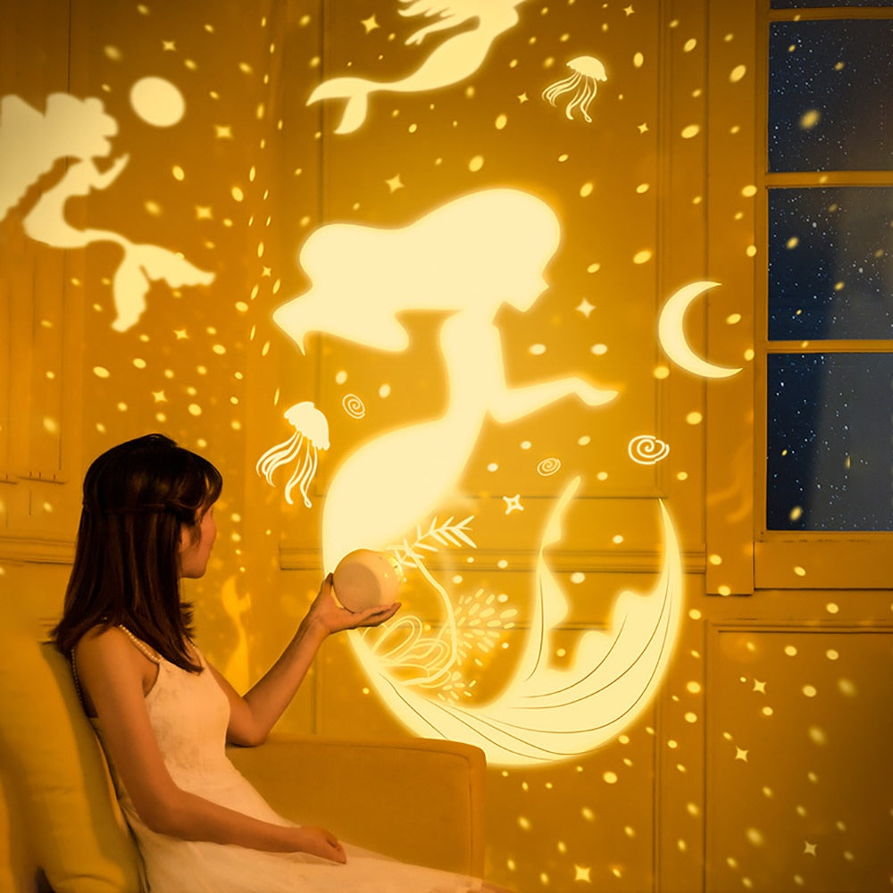Cute Bear LED Night Lamp with music