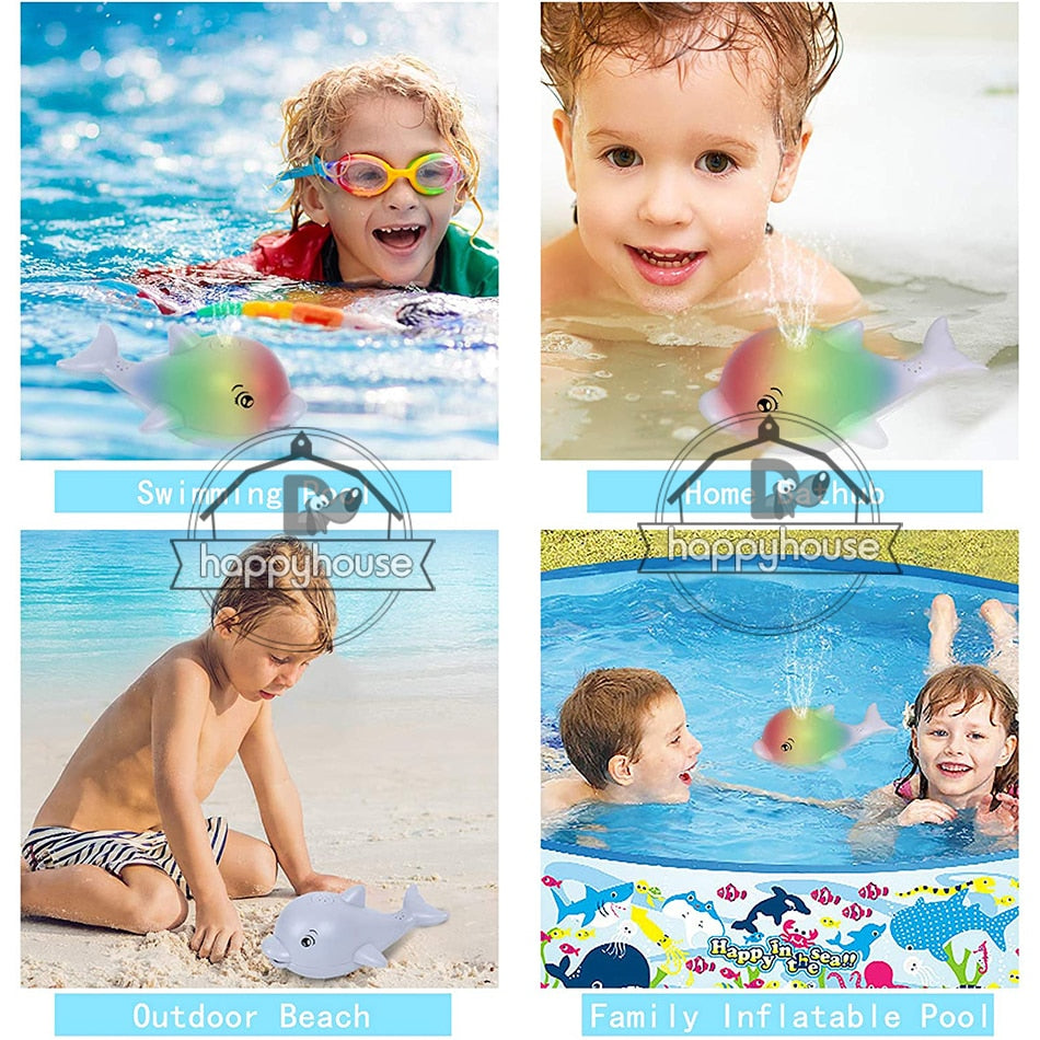Baby Bath Toys/Sensory Spray LED