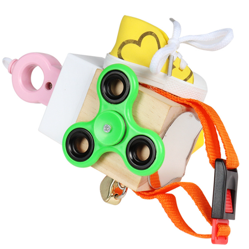 Wooden Busy Cubes sensory/Educational Toys
