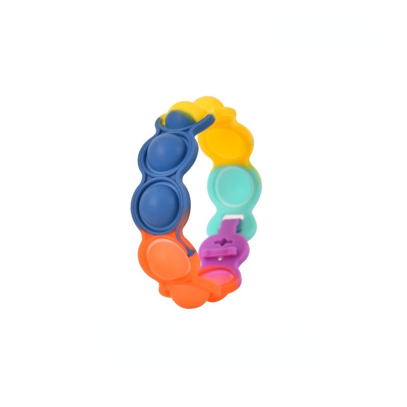 Fidget Toys for Children Push Pops Bracelet