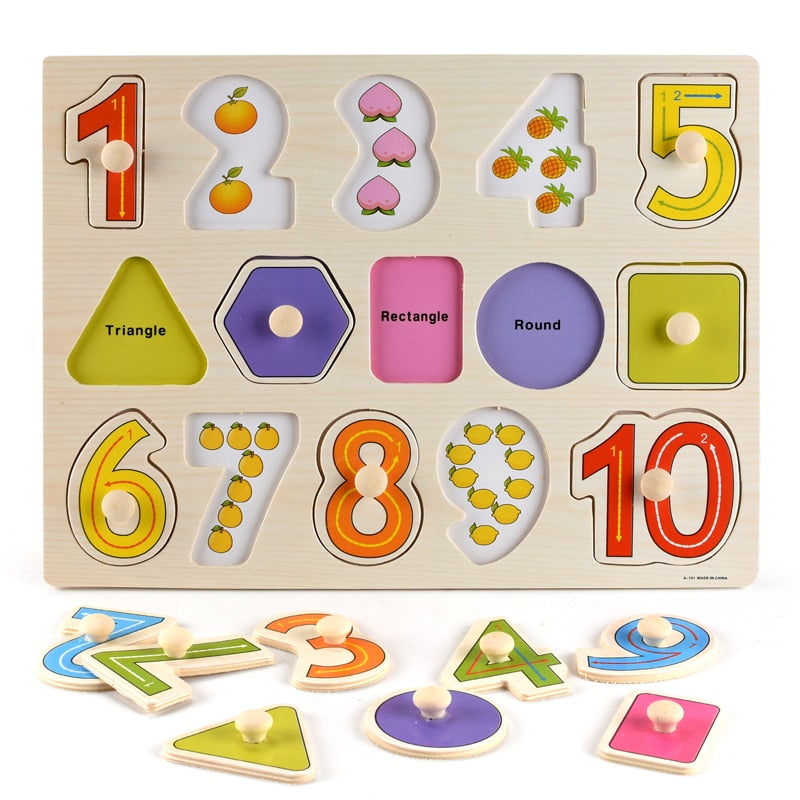 Wooden 3D Puzzles Educational