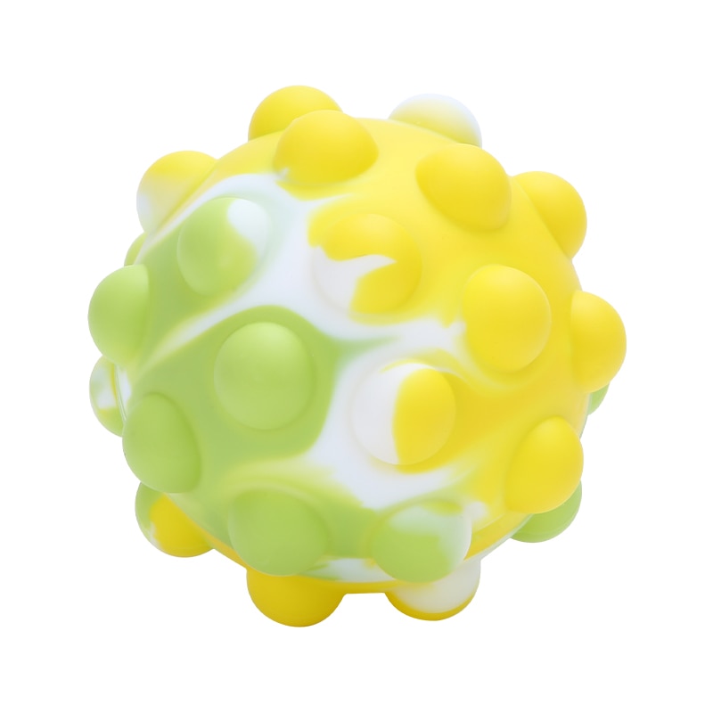 Rainbow Anti-stress Ball Push Bubble