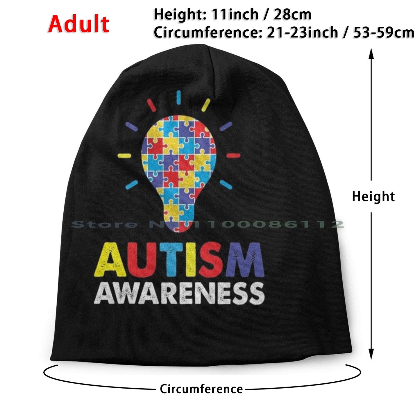 Autism Awareness Beanies Knit Hat