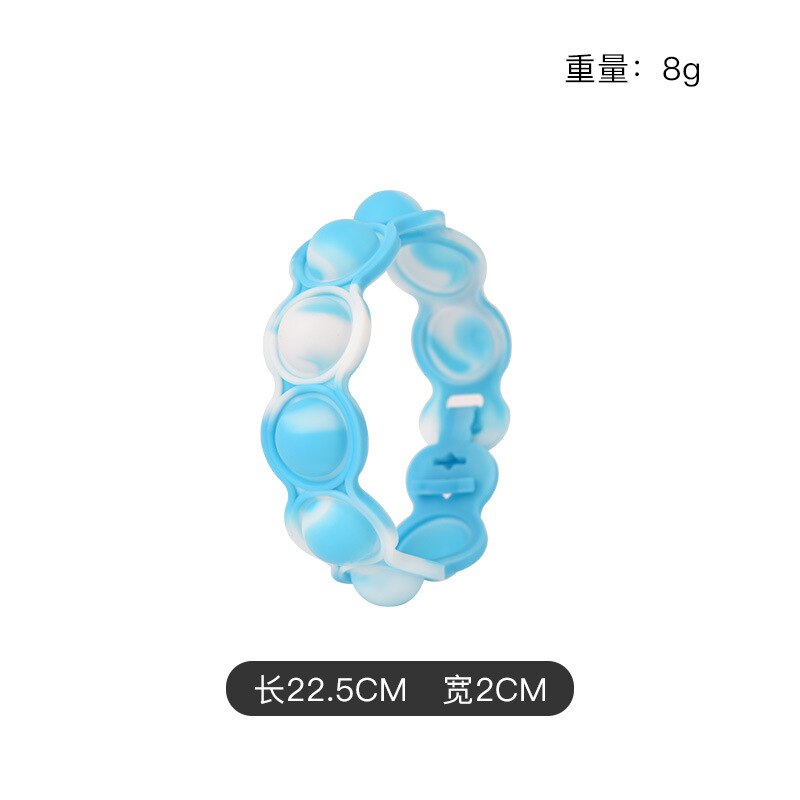 Fidget Toys for Children Push Pops Bracelet