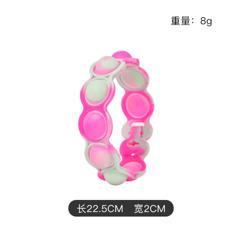Fidget Toys for Children Push Pops Bracelet