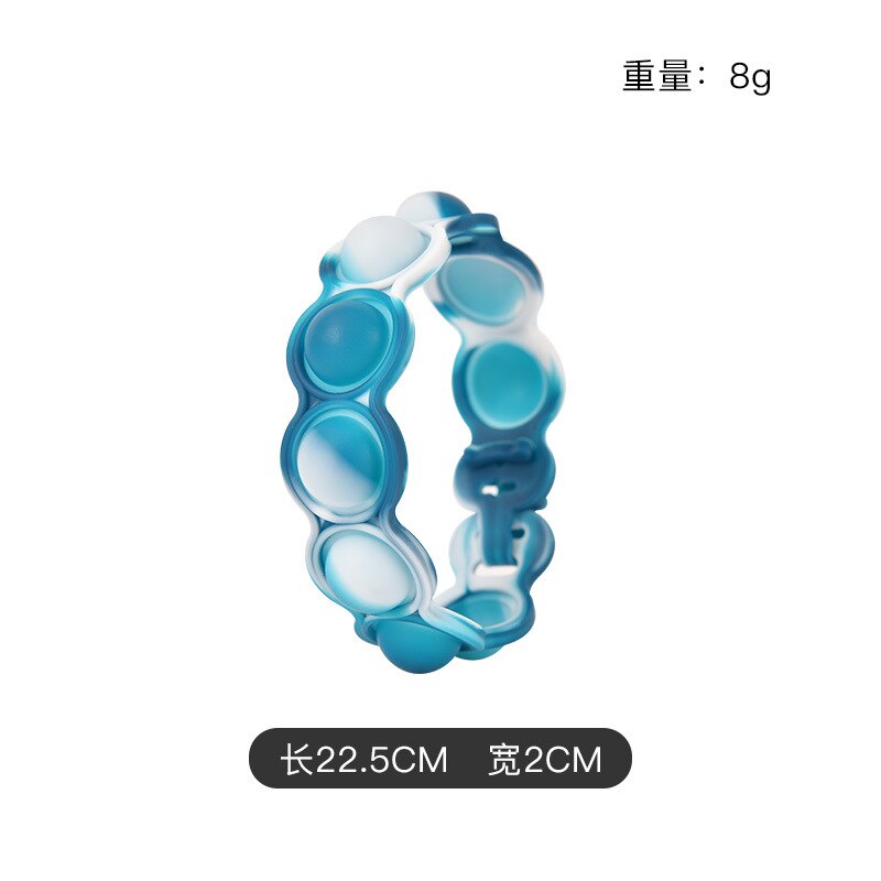 Fidget Toys for Children Push Pops Bracelet