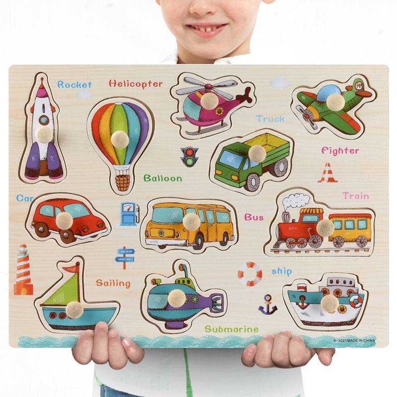 Wooden 3D Puzzles Educational
