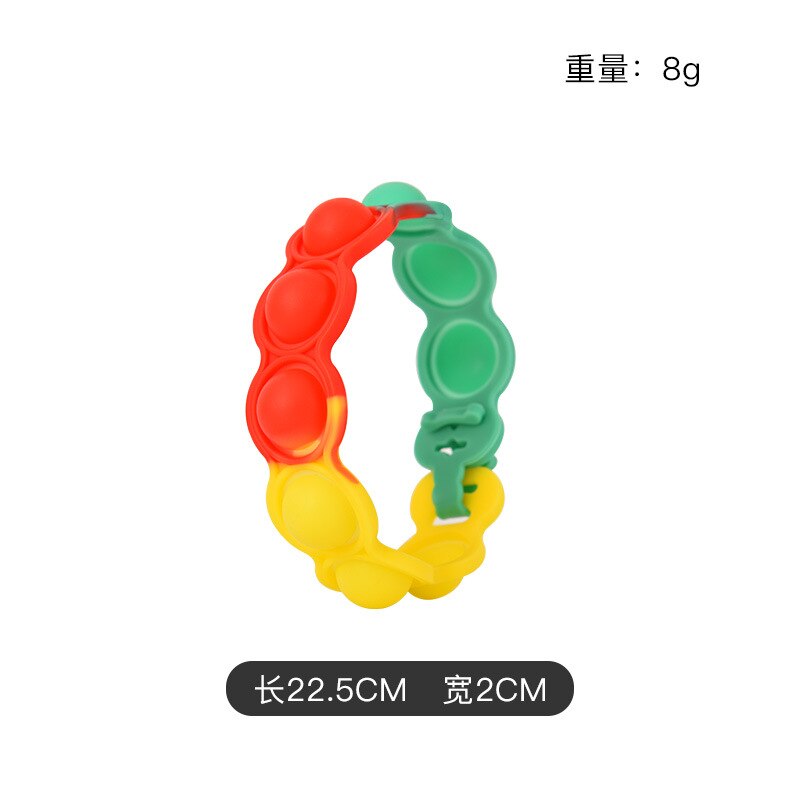 Fidget Toys for Children Push Pops Bracelet