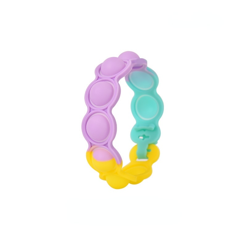 Fidget Toys for Children Push Pops Bracelet