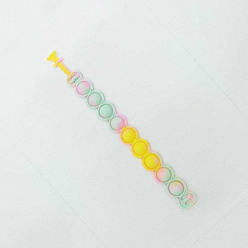 Fidget Toys for Children Push Pops Bracelet
