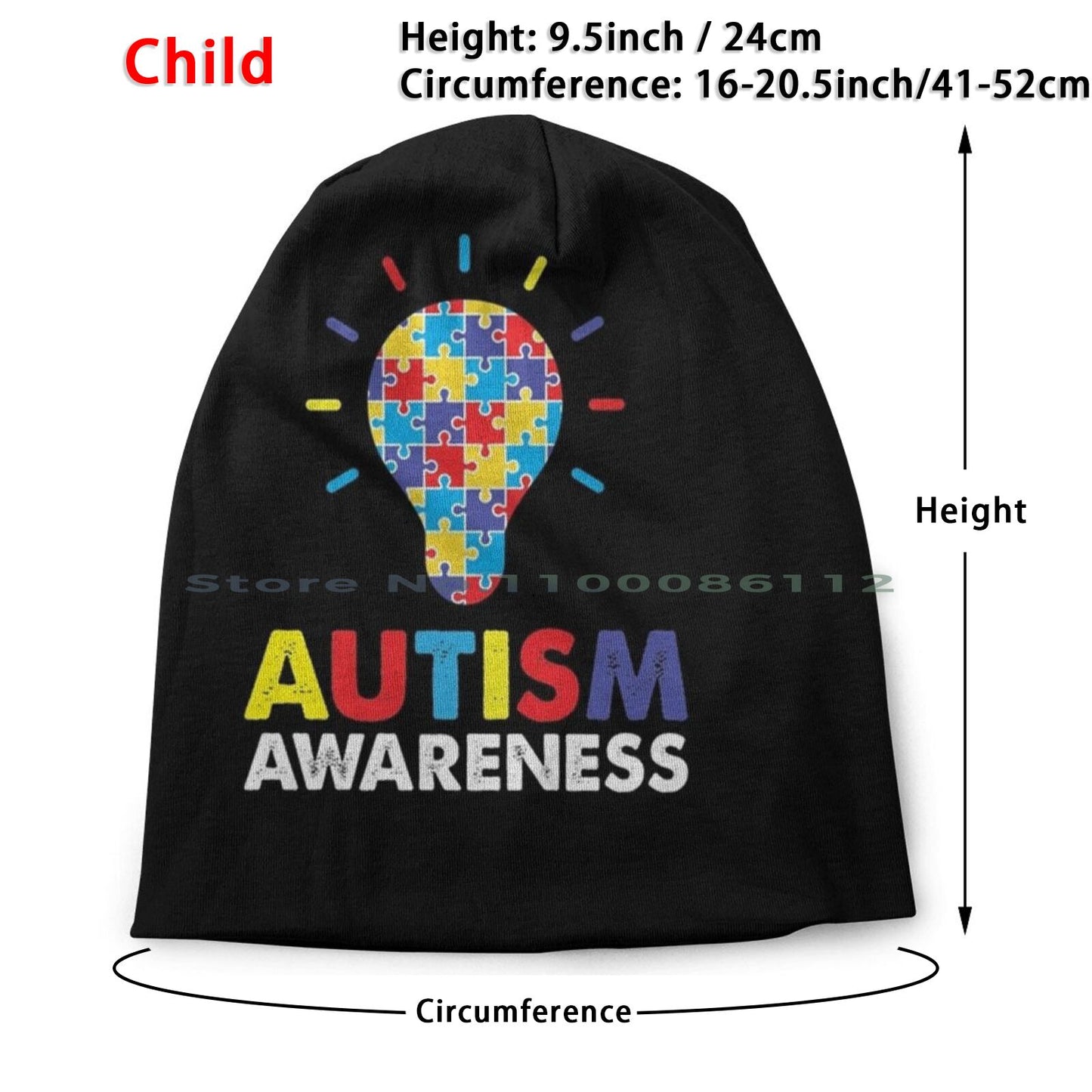 Autism Awareness Beanies Knit Hat