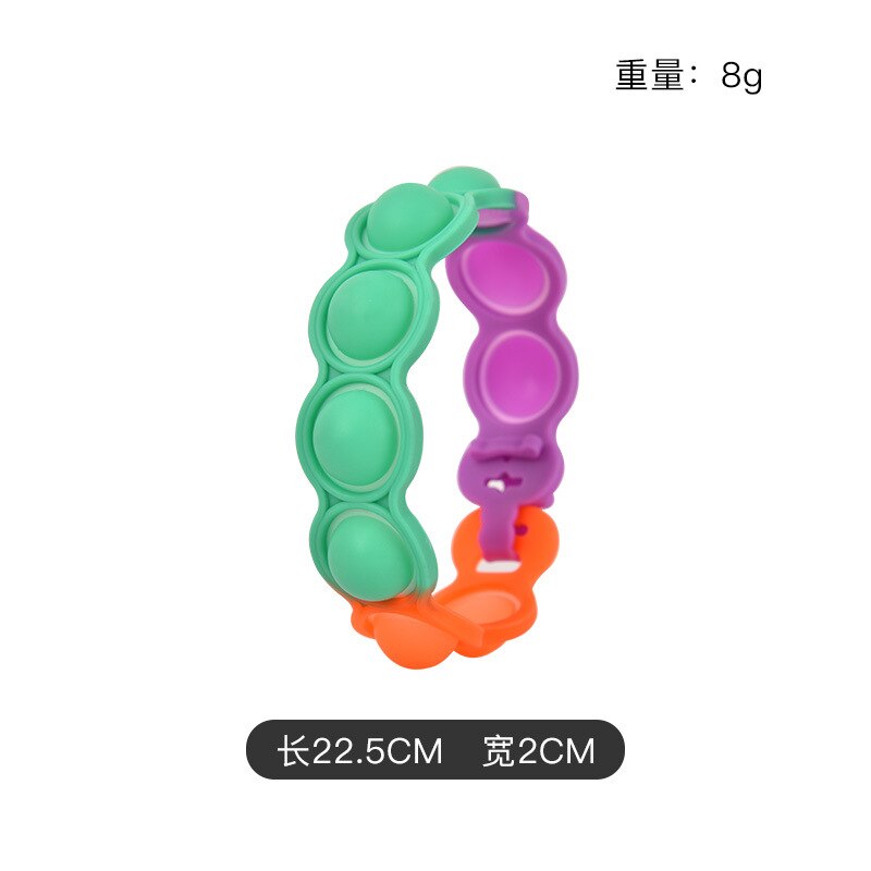 Fidget Toys for Children Push Pops Bracelet