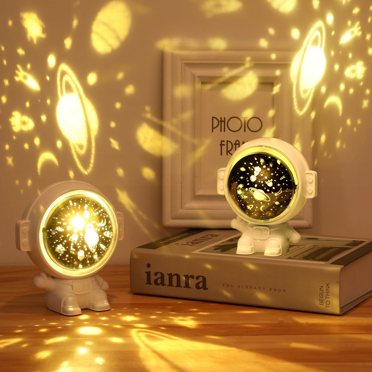 Astronaut Music Galaxy Star Projector Night light