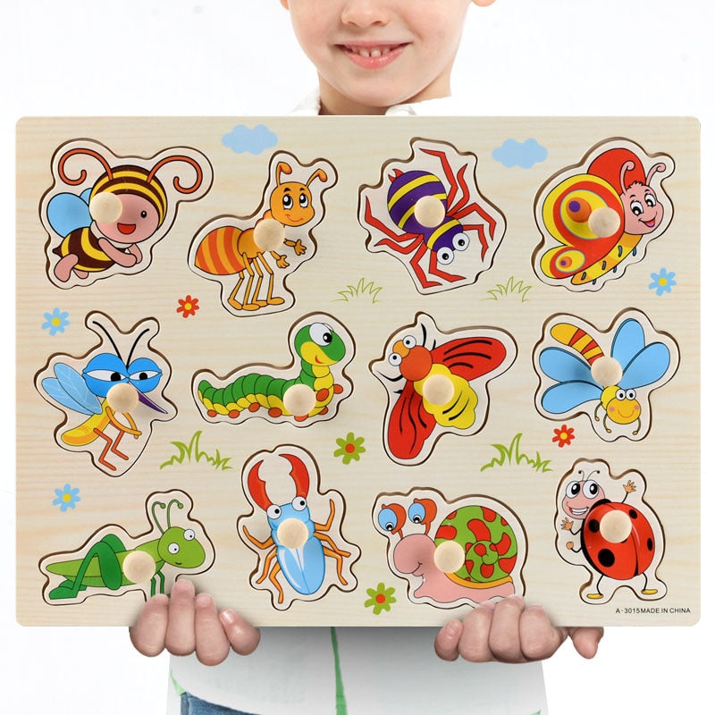 Wooden 3D Puzzles Educational