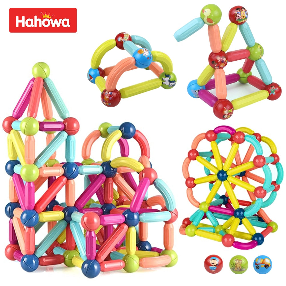 Educational Fun Magnetic Building Blocks