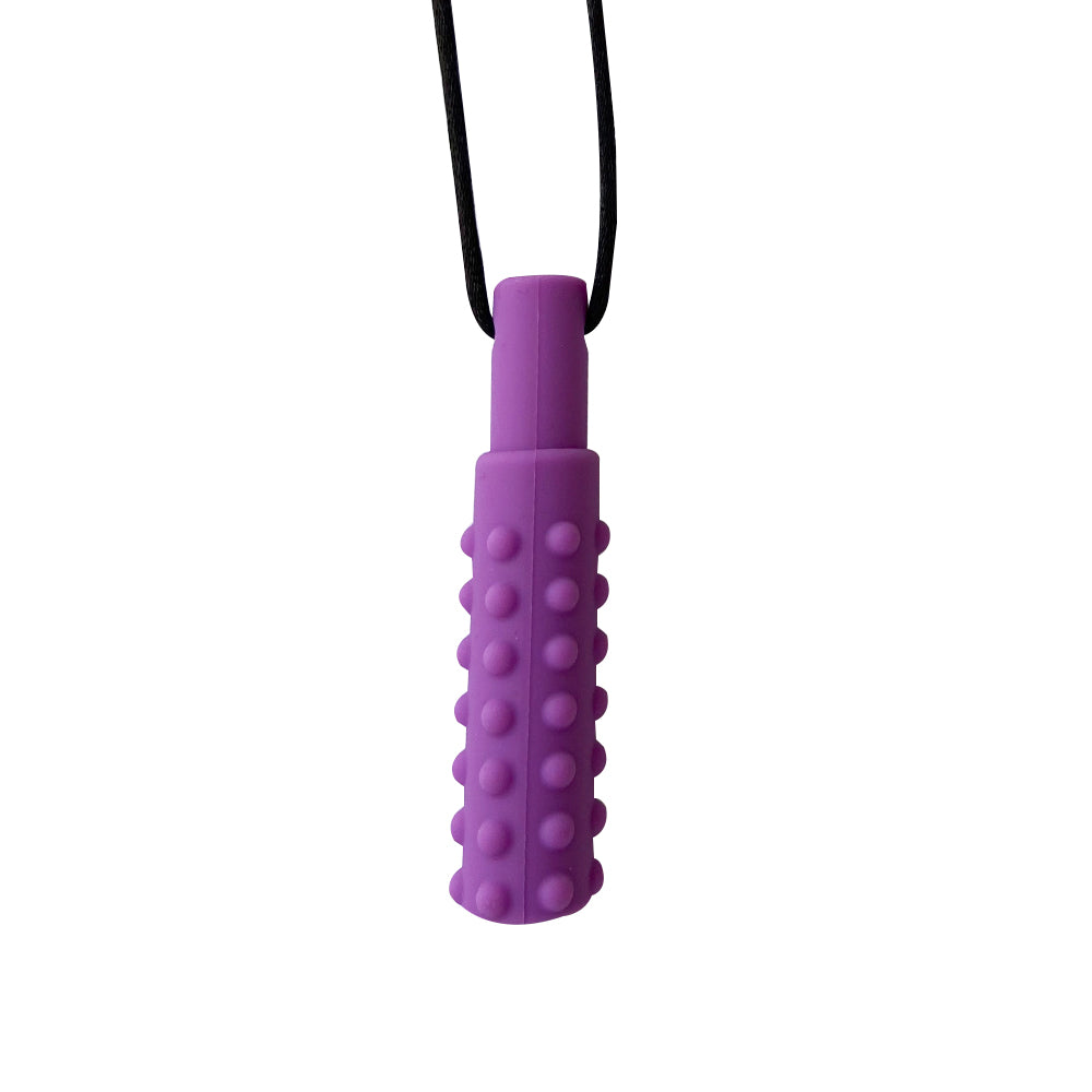 Silicone Mace Shaped Teether Chewing Sensory Necklace