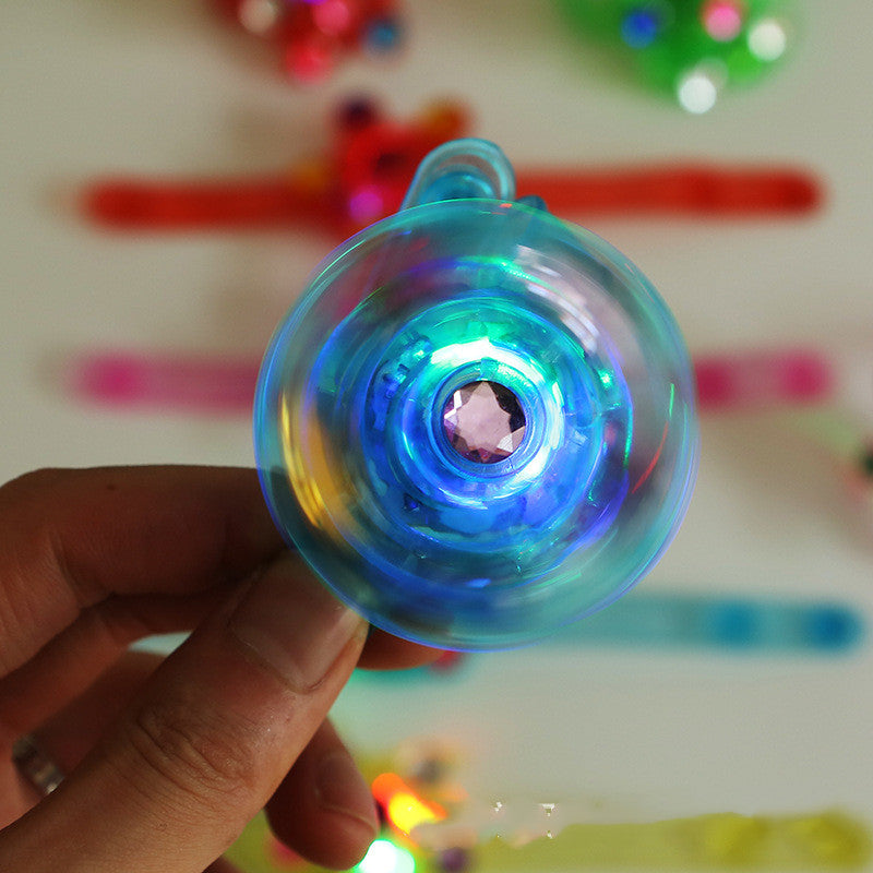 Children's spinning top watch toy
