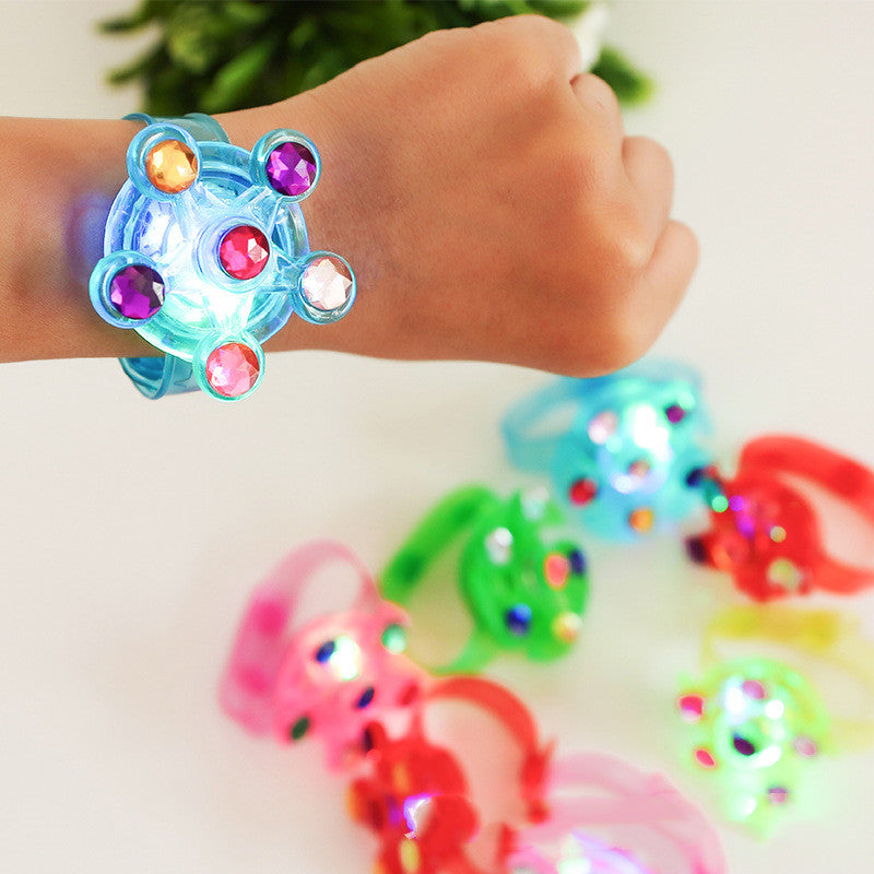Children's spinning top watch toy
