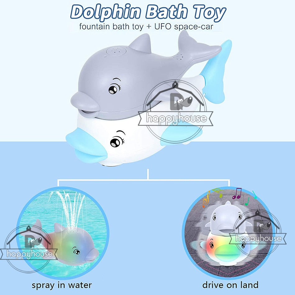 Baby Bath Toys/Sensory Spray LED