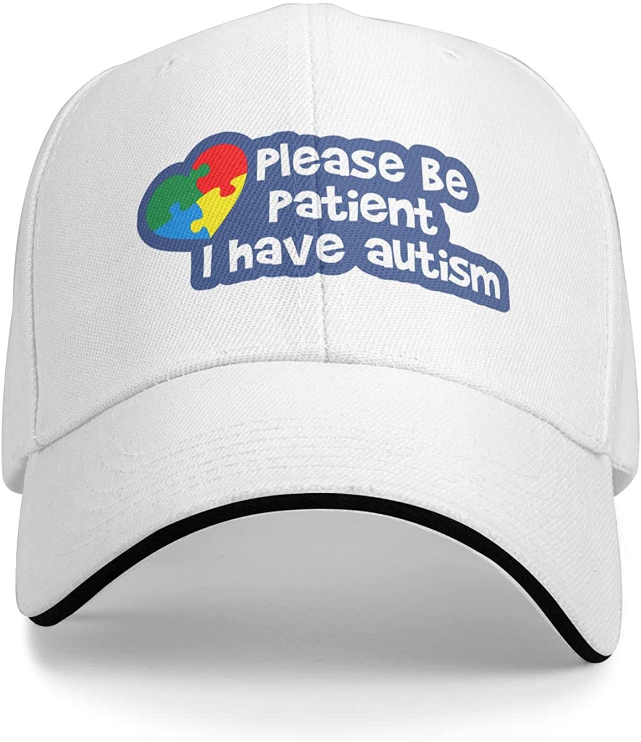 Please Be Patient I Have Autism Baseball Cap