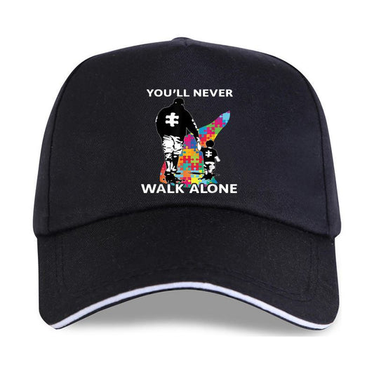 Autism advocacy You'll Never Walk Alone caps