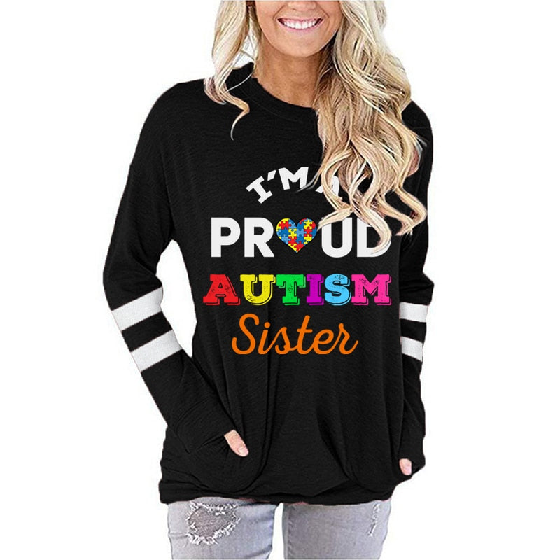 Proud Autism Family T-shirts Unisex