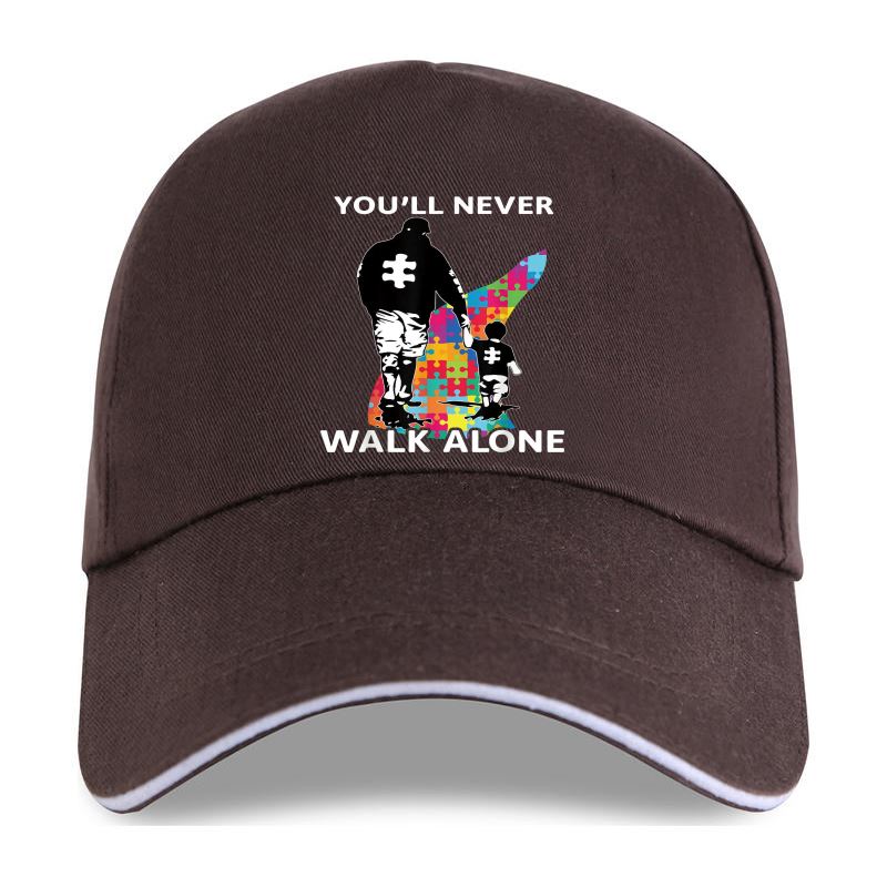 Autism advocacy You'll Never Walk Alone caps